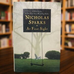 Nicholas Sparks 'At First Sight' Hardcover Book